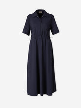 Herno Mujer Barcelona Vestido Camisero Nylon color Azul Noche sku 733-000006 01 - Foto 1