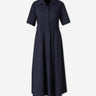 Herno Mujer Barcelona Vestido Camisero Nylon color Azul Noche sku 733-000006 01 - Foto 1