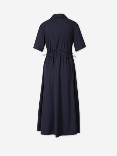 Herno Mujer Barcelona Vestido Camisero Nylon color Azul Noche sku 733-000006 01 - Foto 2