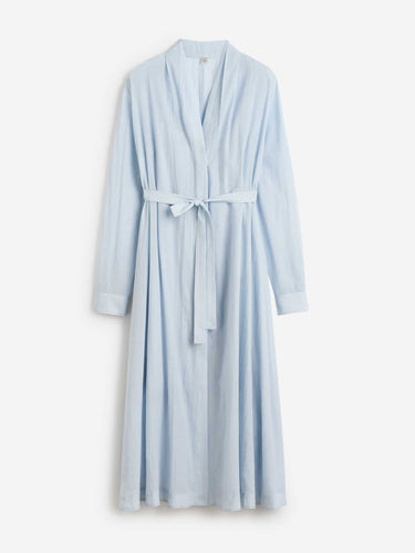 TOTEME Mujer Barcelona Vestido Midi Camisero color Azul Celeste sku 733-000009 01 - Foto 1