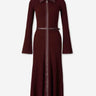 Simkhai Mujer Barcelona Vestido Punto Ismelle color Burdeos sku 733-000012 01 - Foto 1