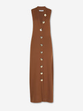 Altuzarra Mujer Barcelona Vestido Maxi Punto color Marrón sku 733-000015 01 - Foto 1