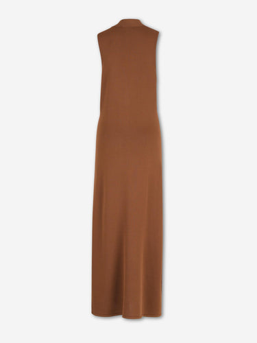 Altuzarra Mujer Barcelona Vestido Maxi Punto color Marrón sku 733-000015 01 - Foto 2