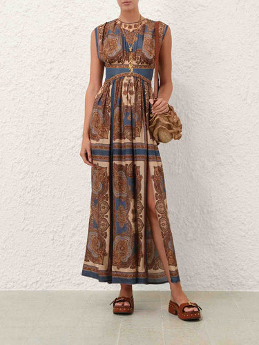 Zimmermann Mujer Barcelona Vestido Maxi Mahon color Multicolor sku 733-000017 01 - Foto 2