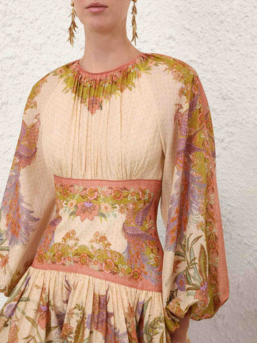Zimmermann Mujer Barcelona Vestido Mini Indra color Floral sku 733-000018 01 - Foto 3