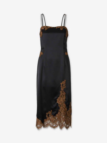 Dorothee Schumacher Mujer Barcelona Vestido Midi Lencero color Negro sku 733-000020 01 - Foto 1