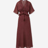 Veronica Beard Mujer Barcelona Vestido Midi Dominick color Burdeos sku 733-000022 01 - Foto 1