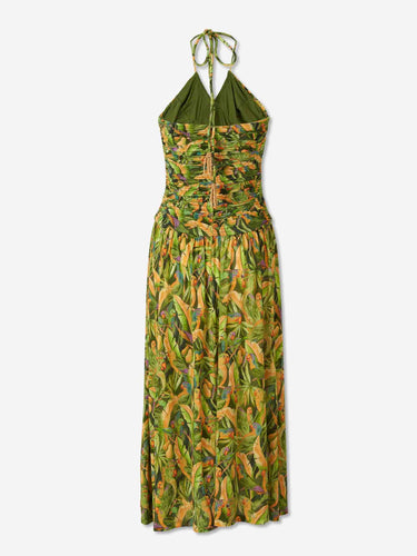 Farm Rio Mujer Barcelona Vestido Fruncido Tropical color Multicolor sku 733-000024 01 - Foto 2