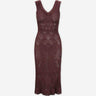 Staud Mujer Barcelona Vestido Calados Roan color Marrón Oscuro sku 733-000029 01 - Foto 1