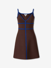 Staud Mujer Barcelona Vestido Tirantes Punto color Marrón Oscuro sku 733-000031 01 - Foto 1