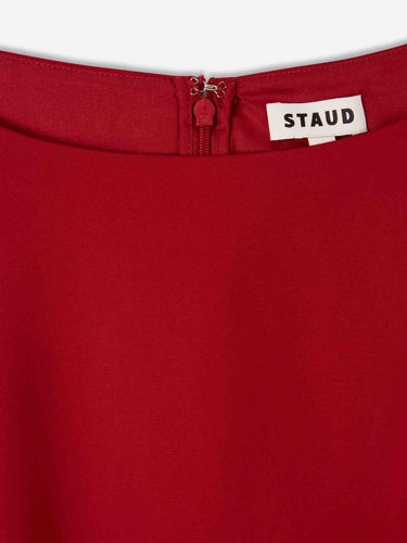 Staud Mujer Barcelona Vestido Gwen color Rojo sku 733-000032 01 - Foto 3