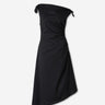 Staud Mujer Barcelona Vestido Midi Bellaria color Negro sku 733-000034 01 - Foto 1