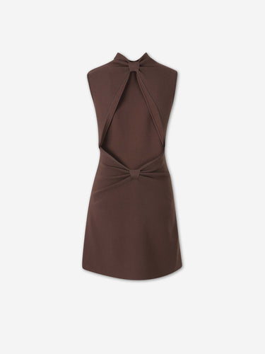 Cult Gaia Mujer Barcelona Vestido Mini Harlow color Marrón Oscuro sku 733-000035 01 - Foto 2