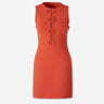 Cult Gaia Mujer Barcelona Vestido midi drapeado con escote halter color Beige sku 733-000036 01 - Foto 1