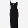Off-White Mujer Barcelona Vestido Midi Elástico color Negro sku 733-000038 01 - Foto 1