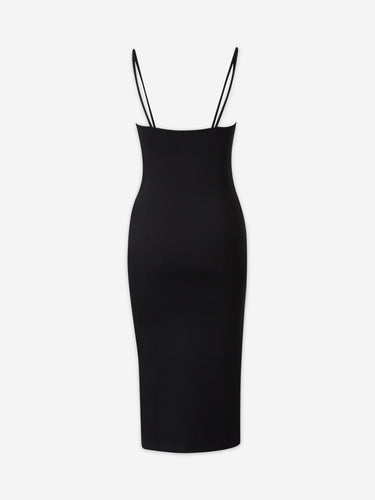 Off-White Mujer Barcelona Vestido Midi Elástico color Negro sku 733-000038 01 - Foto 2