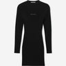 Alexander Wang Mujer Barcelona Vestido Mini Logo color Negro sku 733-000044 01 - Foto 1