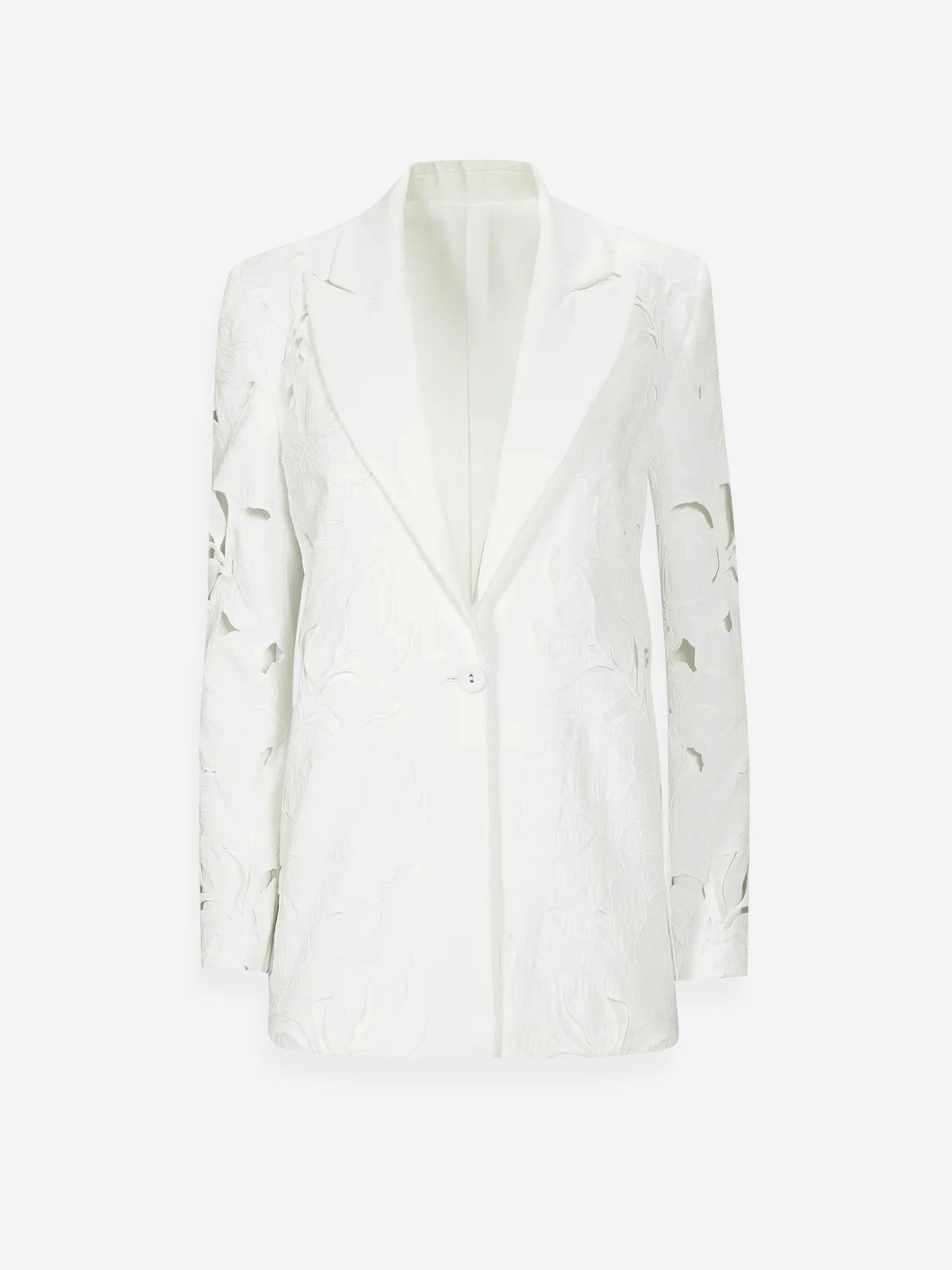 Costarellos Mujer Barcelona Blazer Floral Neff color Blanco sku 741-002225 01 - Foto 1