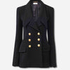 Chloé Mujer Barcelona Blazer Doble Cruce color Negro sku 741-002240 01 - Foto 1