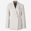 Peserico Mujer Barcelona Blazer Cruzado Lana color Rosa Palo sku 741-002242 01 - Foto 1
