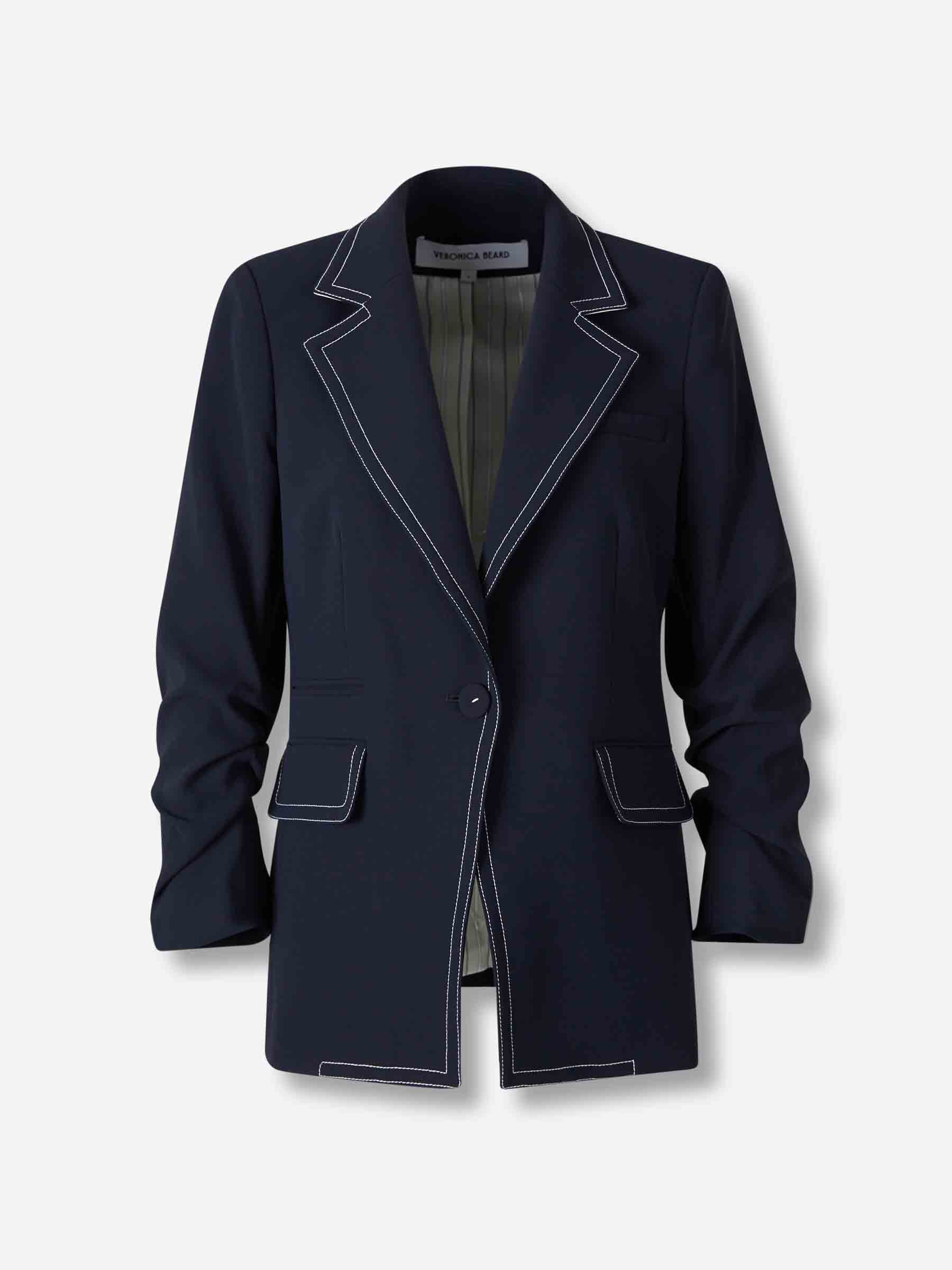 Veronica Beard Mujer Barcelona Blazer Cierre Recto color Azul Noche sku 741-002245 01 - Foto 1