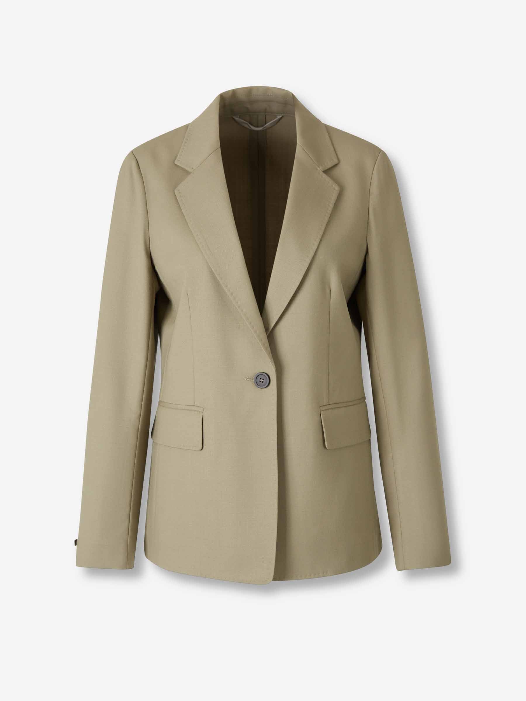 Peserico Mujer Barcelona Blazer Cierre Recto color Verde sku 741-002248 01 - Foto 1