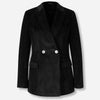 Peserico Mujer Barcelona Blazer Recta Pana color Negro sku 741-002249 01 - Foto 1