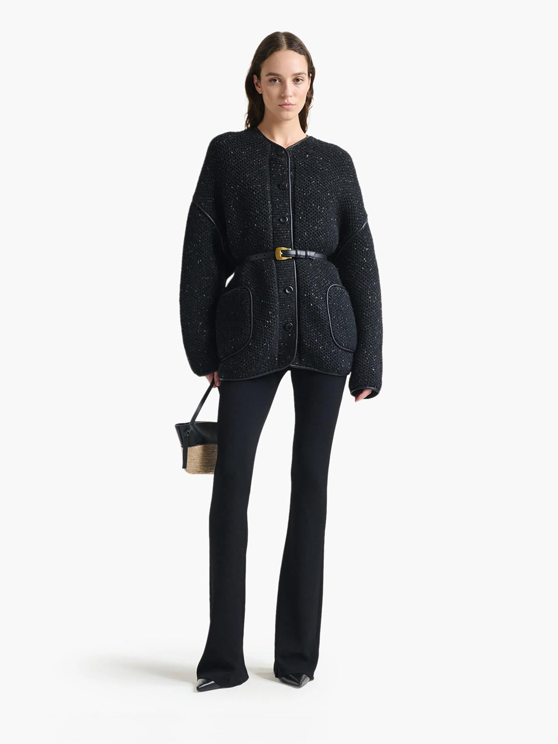 Altuzarra Mujer Barcelona Chaqueta Medrano Lana color Ébano sku 741-002252 02 - Foto 2