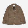 Ganni Mujer Barcelona Blazer Lana Cuadros color Camel sku 741-002255 01 - Foto 1