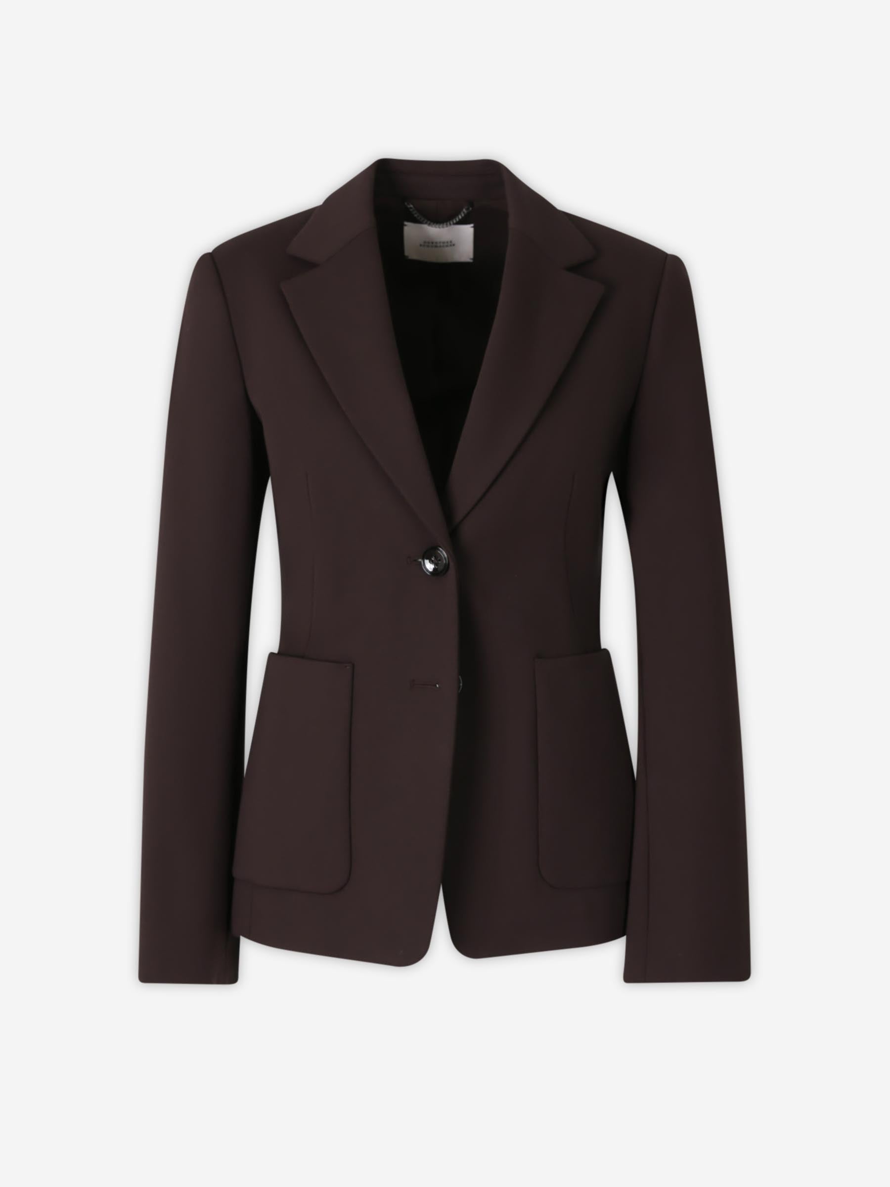 Dorothee Schumacher Mujer Barcelona Blazer Emotional Essence color Marrón Oscuro sku 741-002259 01 - Foto 1