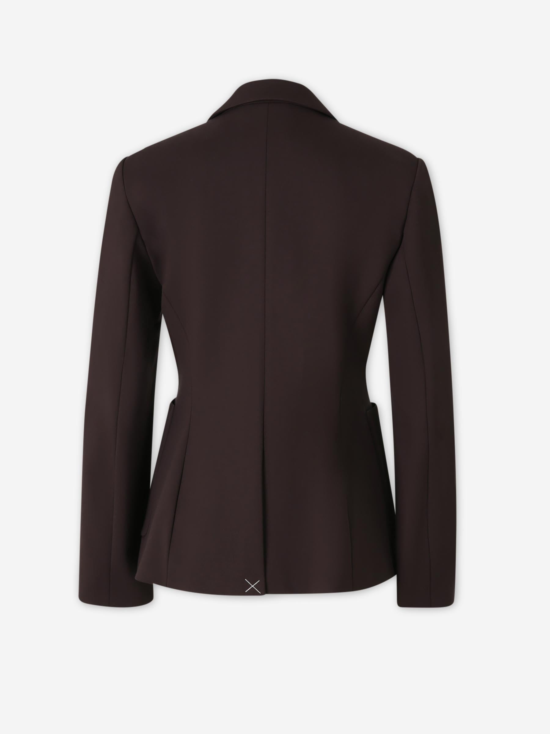 Dorothee Schumacher Mujer Barcelona Blazer Emotional Essence color Marrón Oscuro sku 741-002259 01 - Foto 2