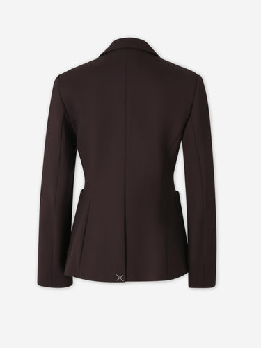 Dorothee Schumacher Mujer Barcelona Blazer Emotional Essence color Marrón Oscuro sku 741-002259 01 - Foto 2