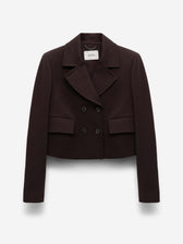Dorothee Schumacher Mujer Barcelona Blazer Cruzada Cropped color Burdeos sku 741-002261 01 - Foto 1