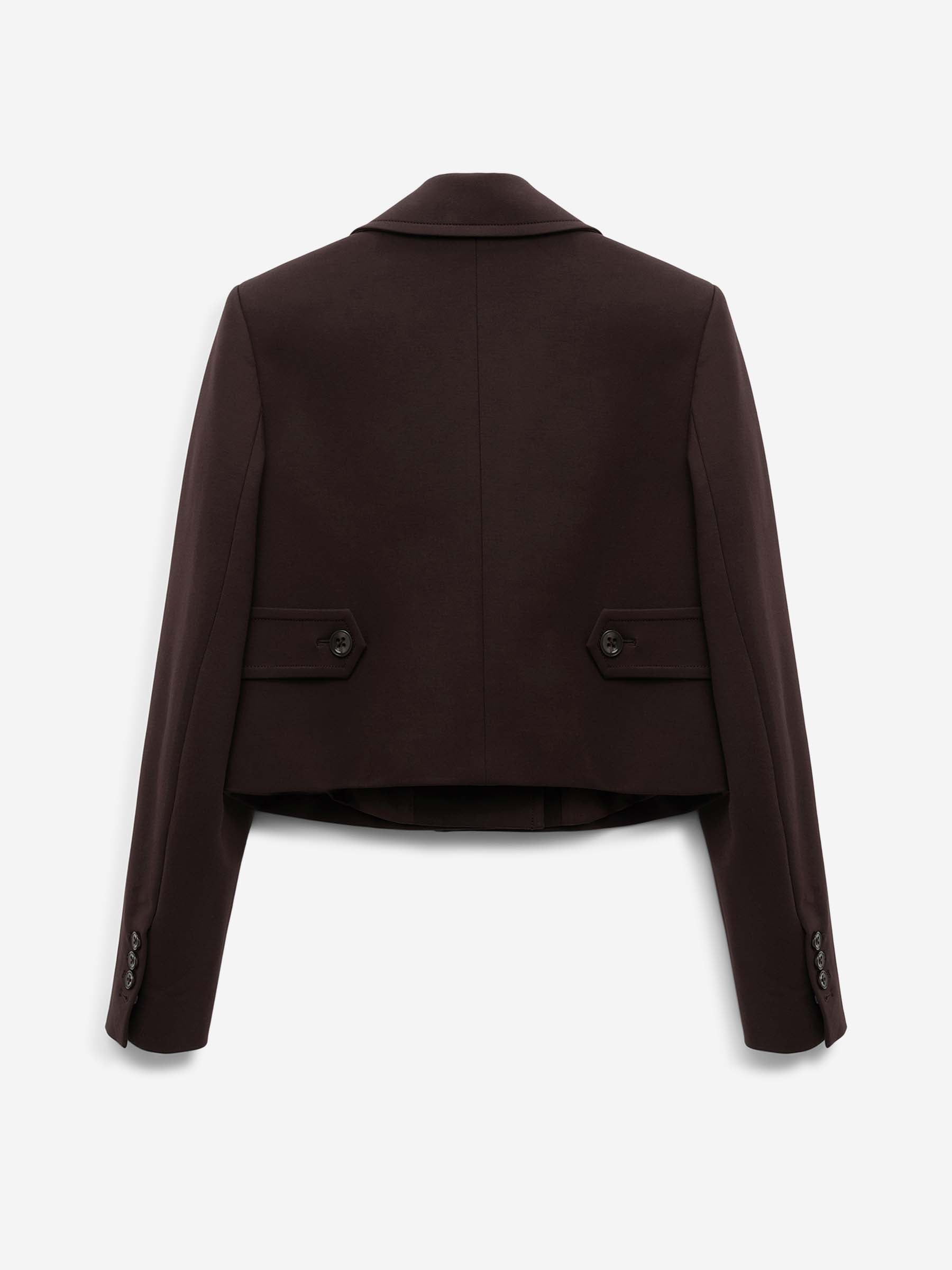 Dorothee Schumacher Mujer Barcelona Blazer Cruzada Cropped color Burdeos sku 741-002261 01 - Foto 2