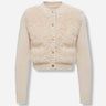 Moncler Mujer Barcelona Cárdigan Lana Plush color Crema sku 741-002275 01 - Foto 1