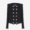 Balmain Mujer Barcelona Chaqueta Tweed color Negro sku 741-002282 01 - Foto 1