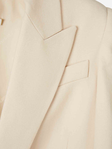 Zimmermann Mujer Barcelona Blazer Cropped Lana color Crema sku 741-002283 01 - Foto 3