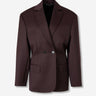 Magda Butrym Mujer Barcelona Blazer Recta Lana color Burdeos sku 741-002290 01 - Foto 1