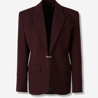 Mugler Mujer Barcelona Blazer Pierced color Burdeos sku 741-002292 01 - Foto 1