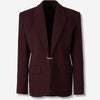 Mugler Mujer Barcelona Blazer Pierced color Burdeos sku 741-002292 01 - Foto 1