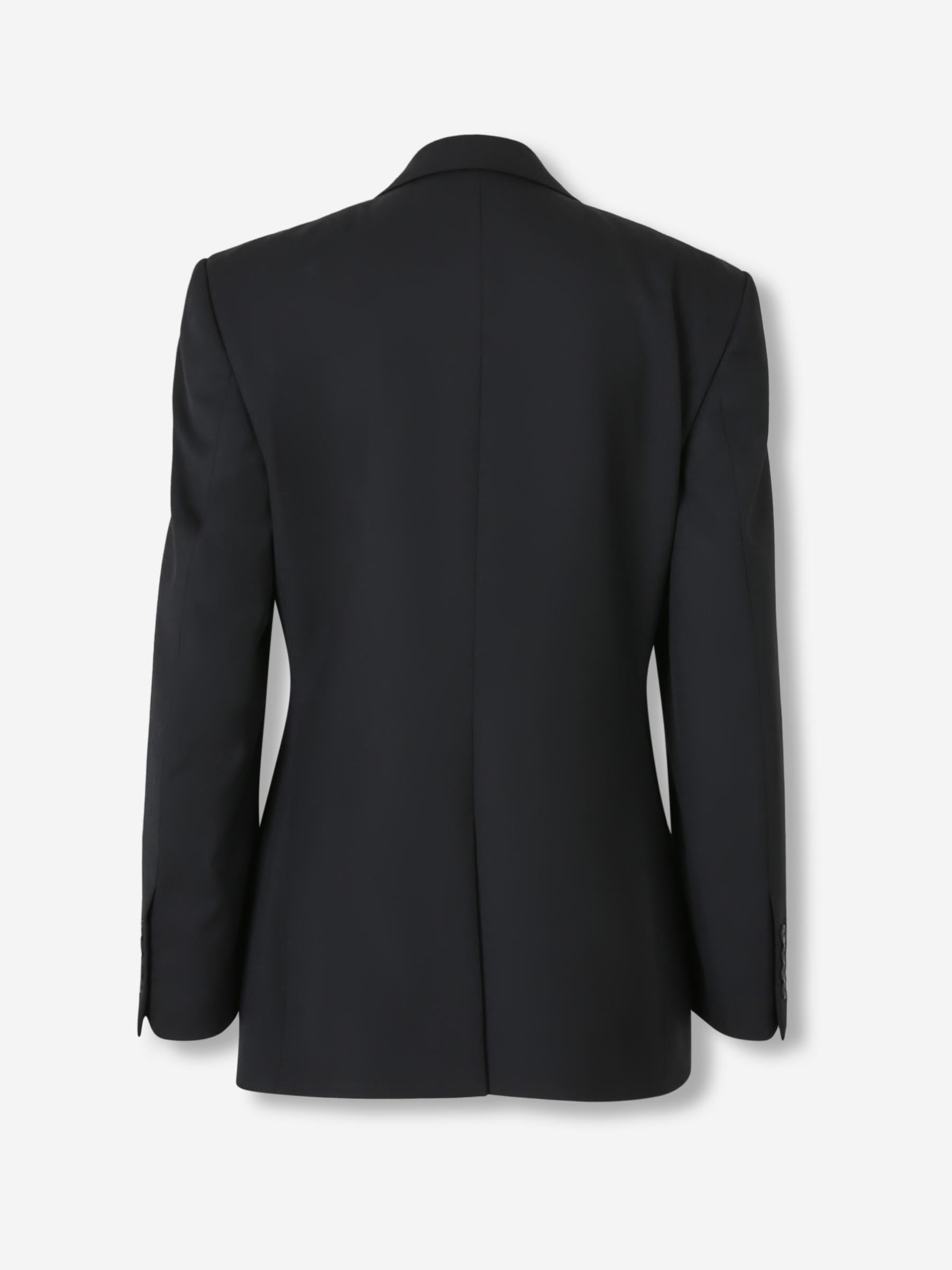 Balenciaga Mujer Barcelona Blazer Sastre Standard color Negro sku 741-002293 01 - Foto 2