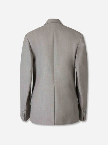 Victoria Beckham Mujer Barcelona Blazer Cierre Recto color Gris sku 741-002295 01 - Foto 2