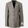 Alexander Wang Mujer Barcelona Blazer Recto Tabs color Taupe sku 741-002296 01 - Foto 1