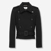 Saint Laurent Mujer Barcelona Chaqueta Corta Doble Cruce color Negro sku 741-002297 01 - Foto 1