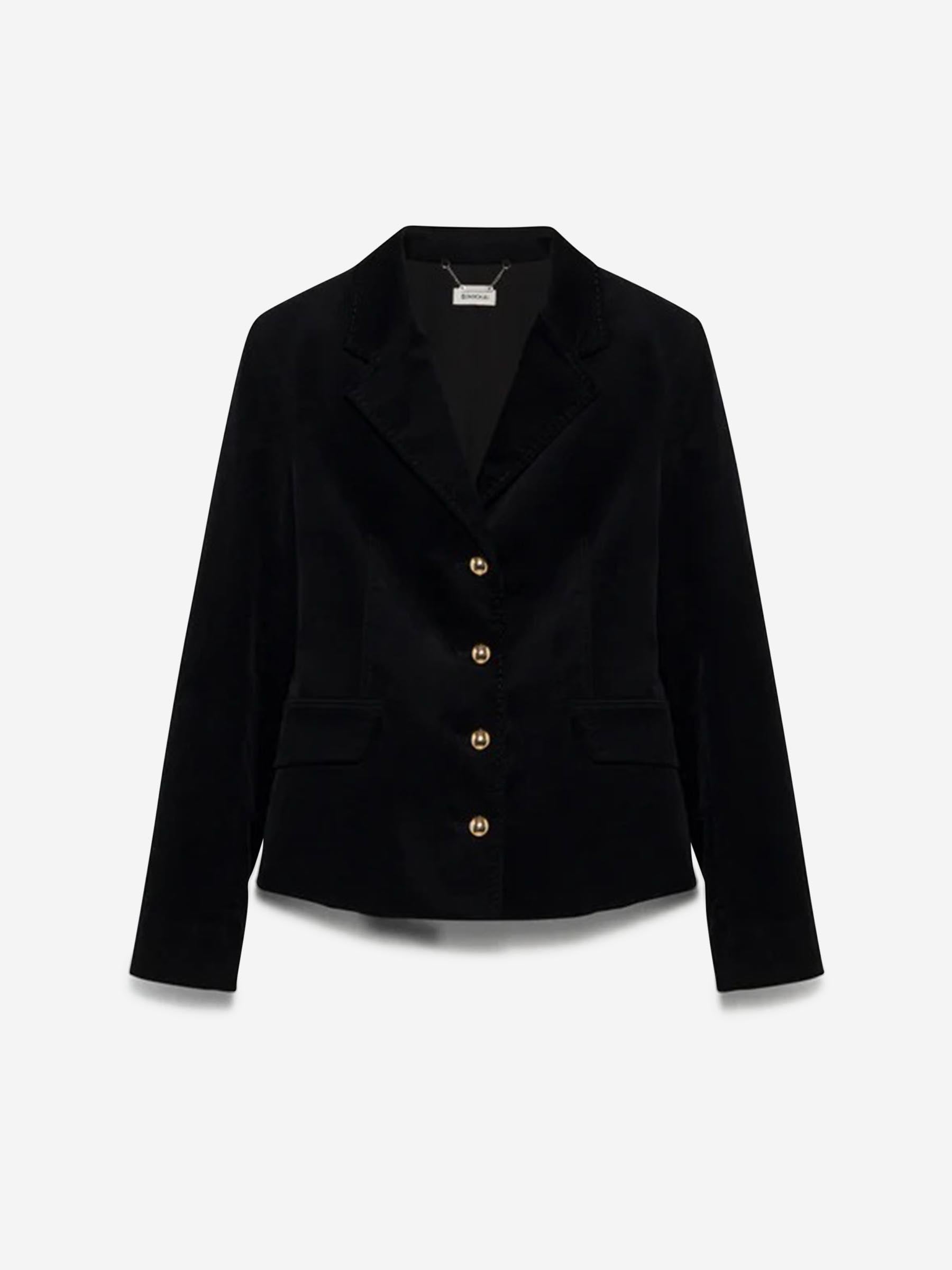 Simkhai Mujer Barcelona Blazer Terciopelo color Negro sku 741-002303 01 - Foto 1