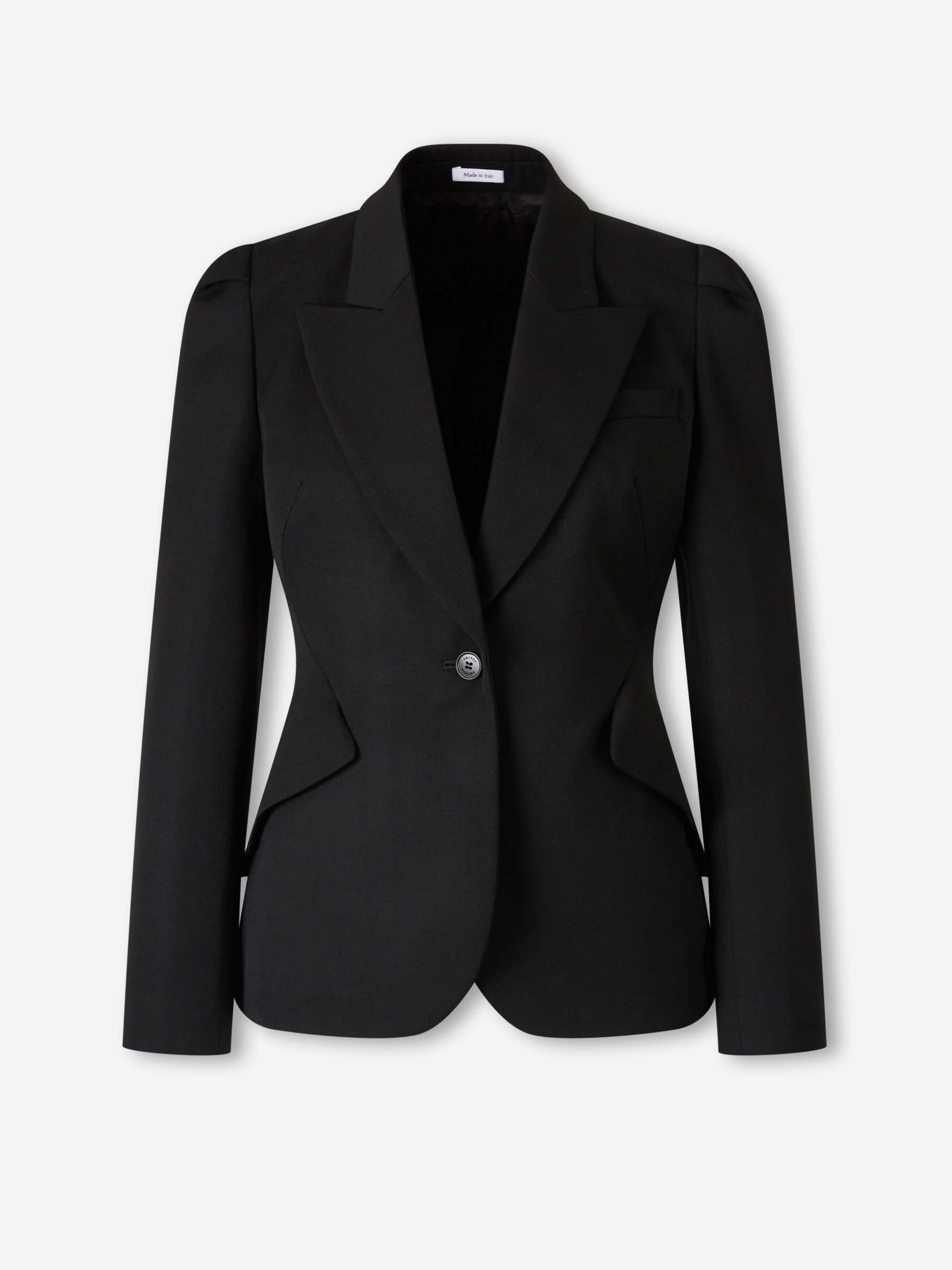 McQueen Mujer Barcelona Blazer Lana color Negro sku 741-002304 01 - Foto 1