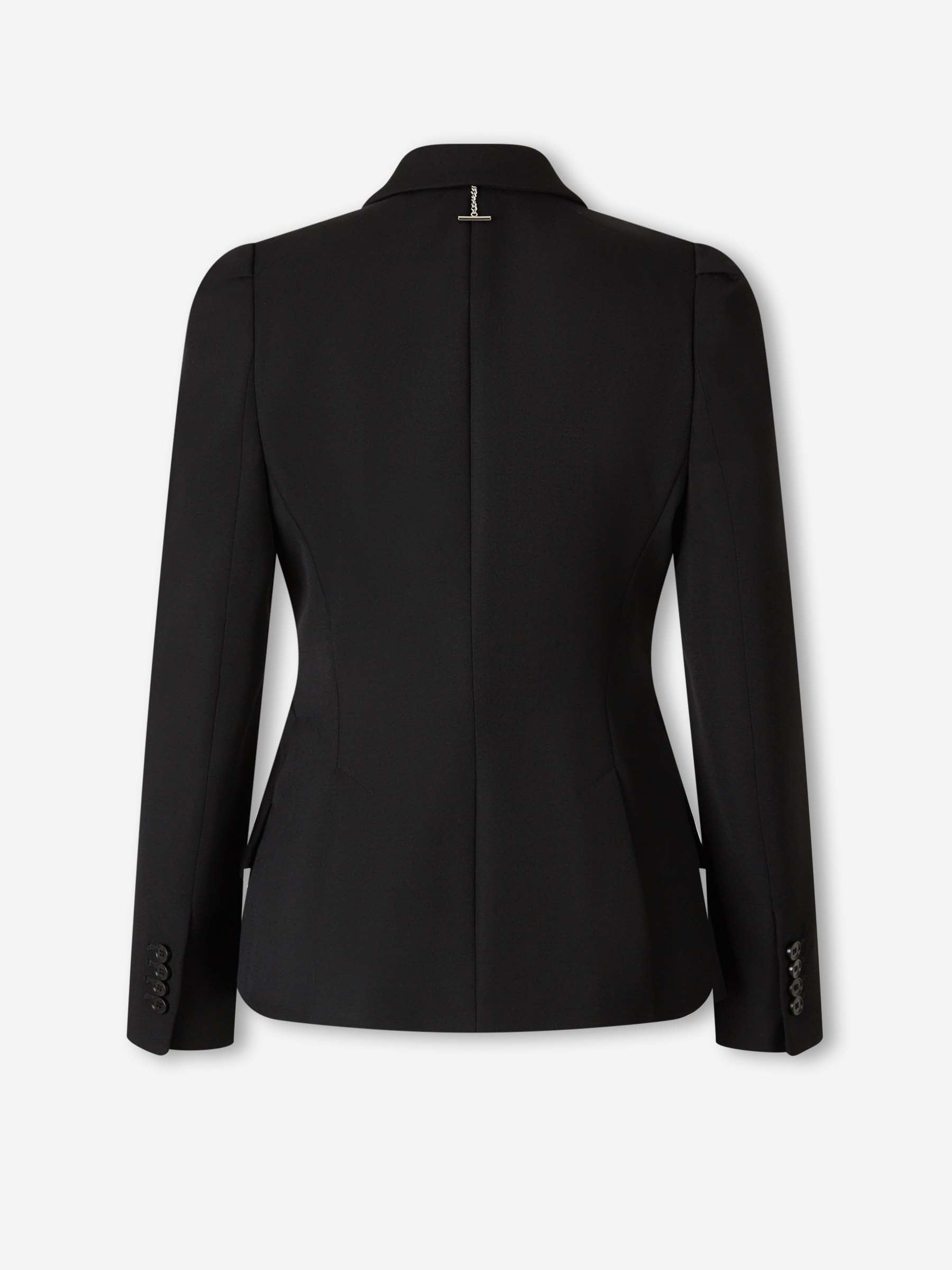McQueen Mujer Barcelona Blazer Lana color Negro sku 741-002304 01 - Foto 2