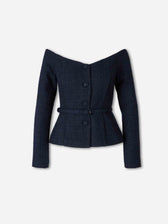 Blazer Top Bouclé