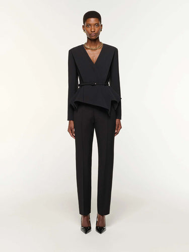 Roland Mouret Mujer Barcelona Blazer Asimétrico Peplum color Negro sku 741-002306 01 - Foto 1