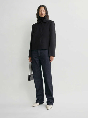 TOTEME Mujer Barcelona Chaqueta Casual Lana color Negro sku 741-002317 01 - Foto 2